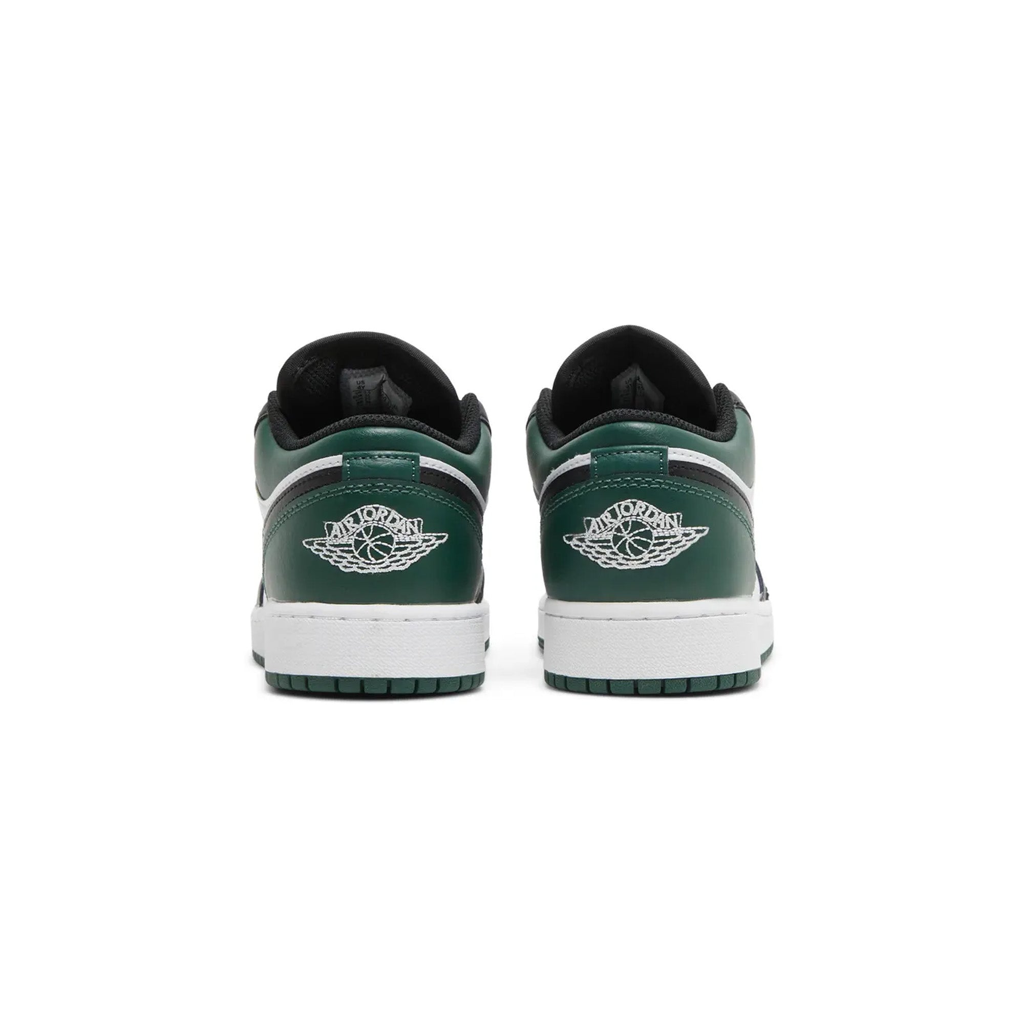 Air Jordan 1 Low 'Green Toe' GS Sneakers - Women's Basketball Shoes for Casual Wear & Street Style Fashion