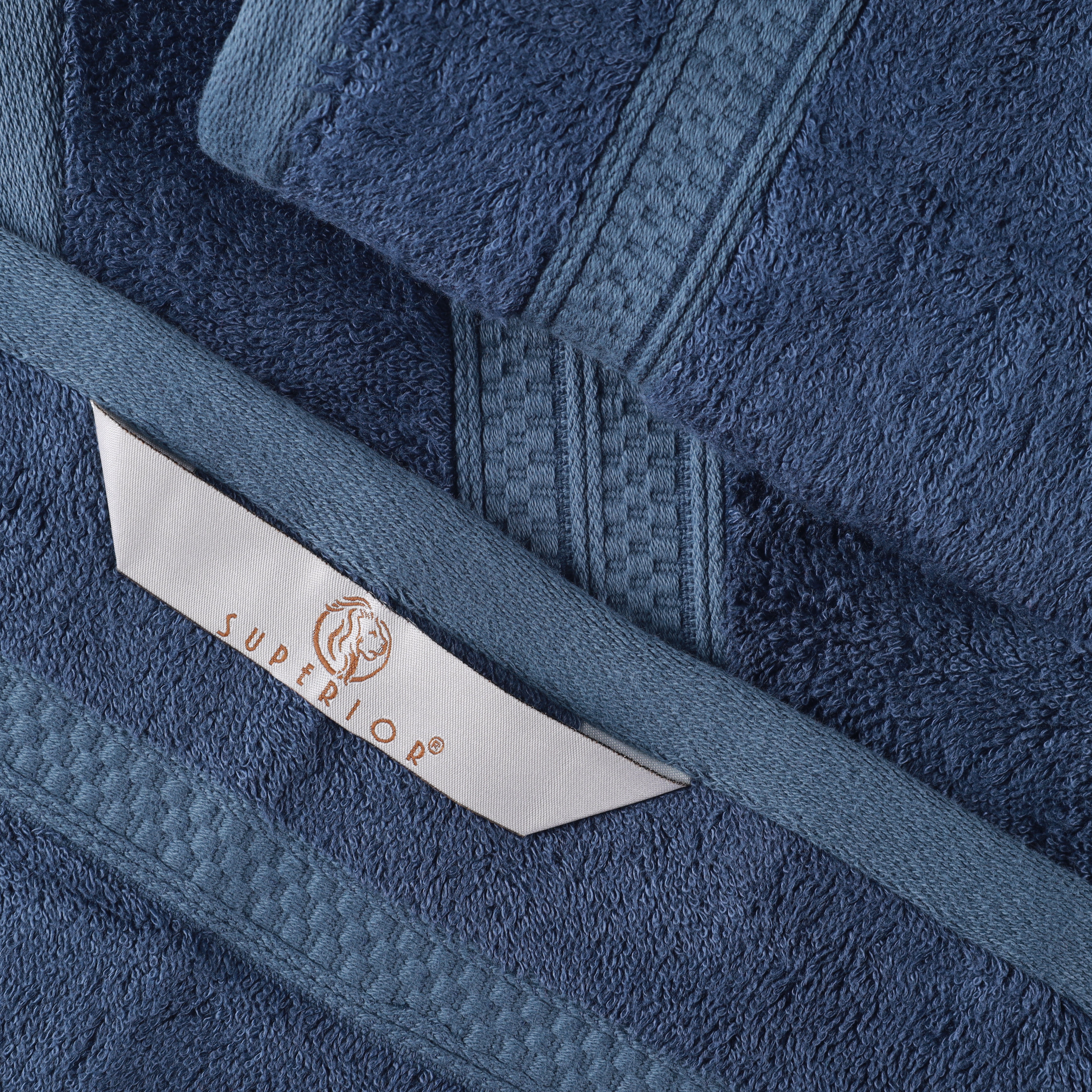 Ultra Soft Rayon Bamboo Cotton Blend Bath & Hand Towel Set | Eco-Friendly, Absorbent & Luxurious for Spa, Bathroom & Guest Use