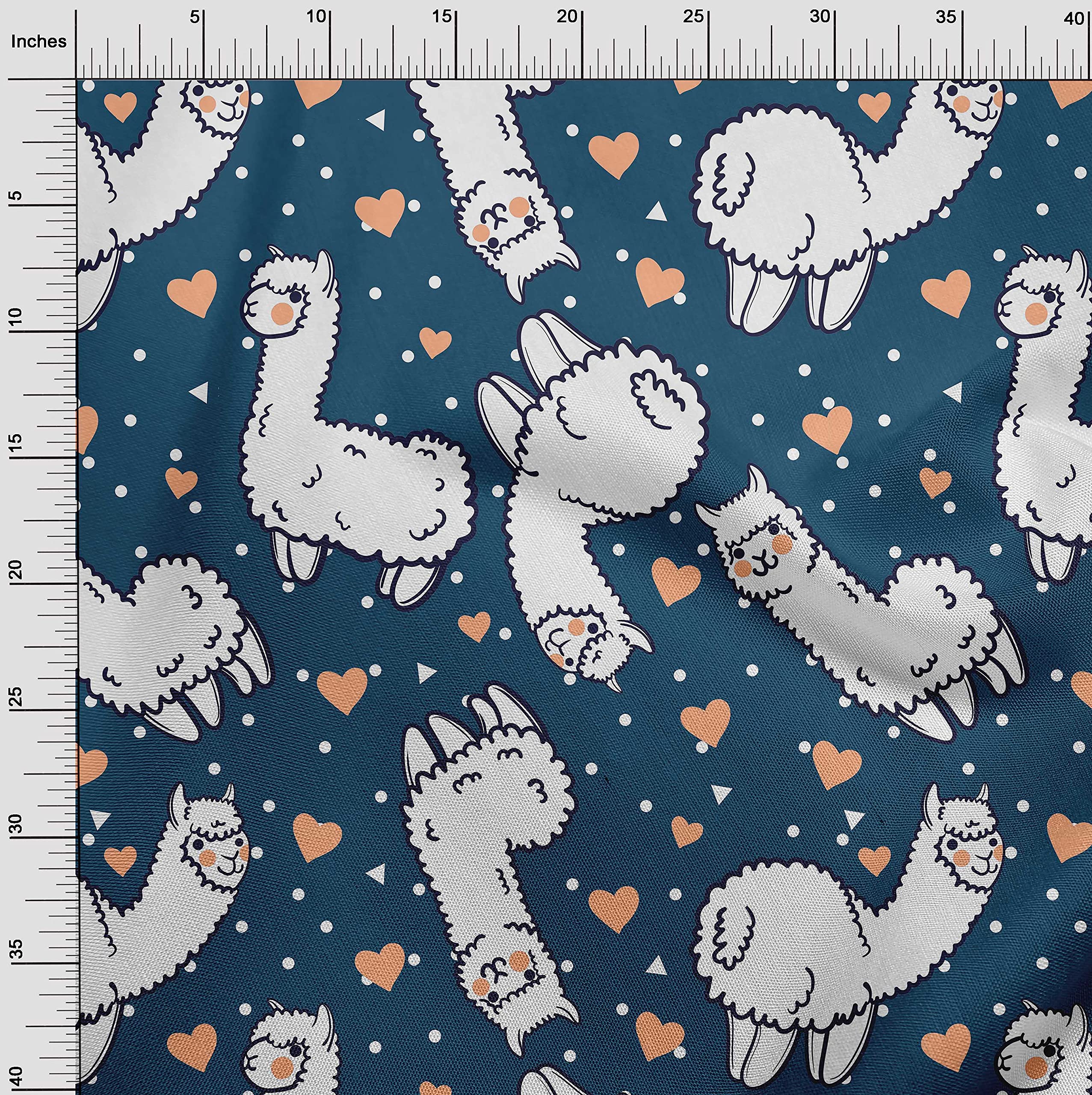 Premium Silk Tabby Blue Fabric - 42 Inch Wide by The Yard for Quilting, Sewing & Nursery Decor | Soft, Durable Material for DIY Projects, Baby Blankets & Home Decor