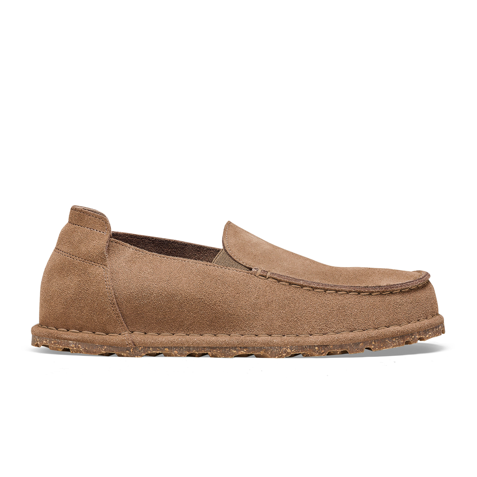 Birkenstock Utti Narrow Slip-On Shoes for Women - Comfortable Taupe Suede Loafers | Perfect for Casual Wear, Office & Travel