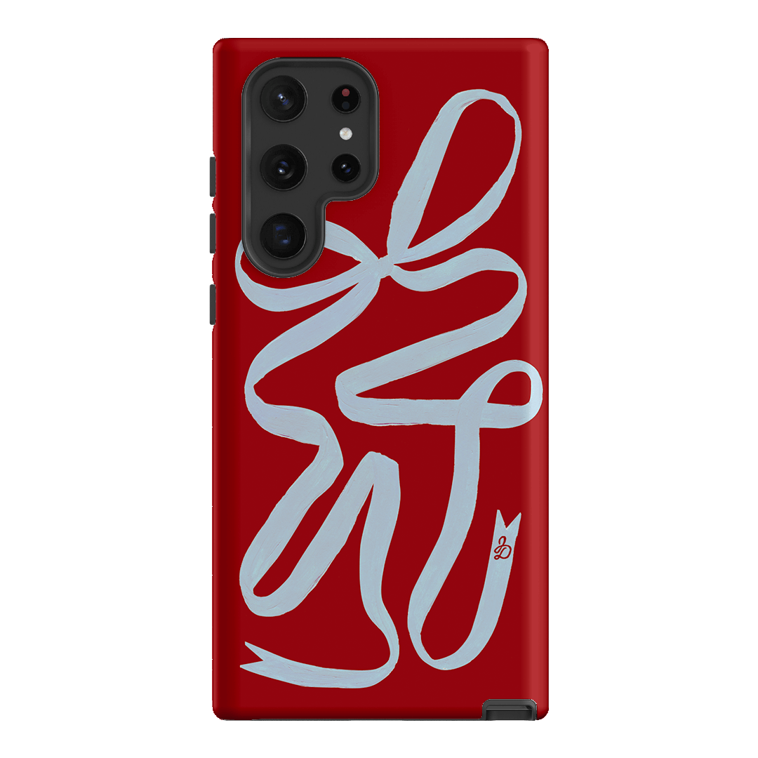 Elegant Cottage Ribbon Phone Case - Stylish & Protective Cover for iPhone & Samsung - Perfect for Everyday Use, Travel & Gifting
