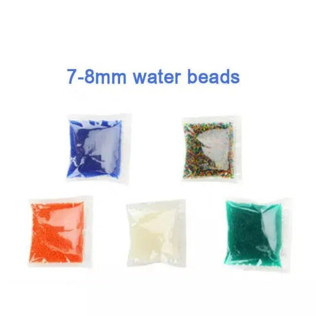 10,000PCS 7-8mm/9-11mm/11-13mm Water Gel Balls for Gel Blaster, Splat Ball Guns & Outdoor Shooting Games - Perfect for Backyard Battles, Team Competitions & Tactical Training