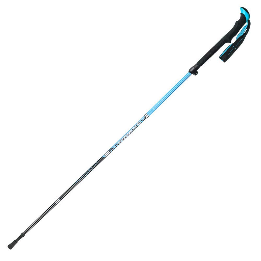 Premium Nordic Walking Trekking Poles - Adjustable Antishock Quick-Lock Telescopic Hiking Sticks for Men & Women | Ultralight Collapsible Design for Hiking, Camping, Backpacking & Outdoor Adventures | Perfect for Trail Walking, Mountain Climbing & Fitness Training