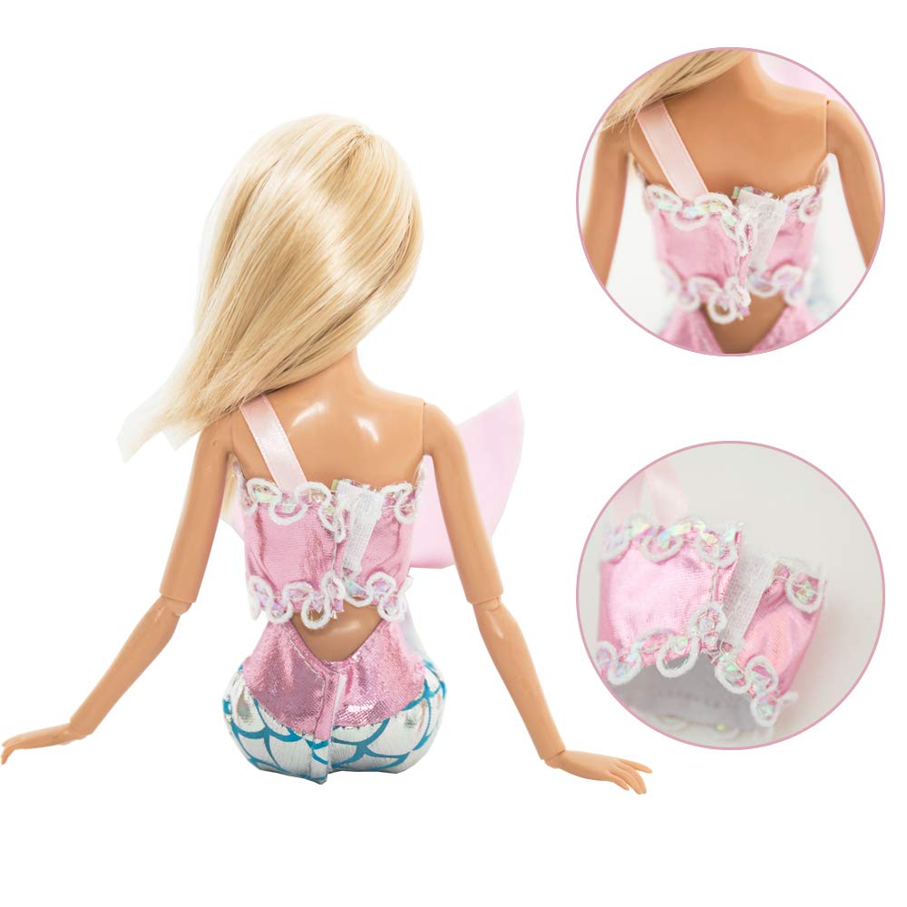 SOTOGO 32-Piece Doll Clothes & Accessories Set for 11.5 Inch Girl Dolls - 18 Outfits & 14 Fashion Accessories | Perfect for Dress-Up Play, Birthday Gifts & Collectibles