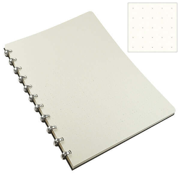 Atoma Elegant Disc Bound Refillable Notebook 210 x 295mm - Customizable Planner for Office, School & Creative Projects | Premium Paper, Durable Cover | Perfect for Journaling, Note Taking & Organization