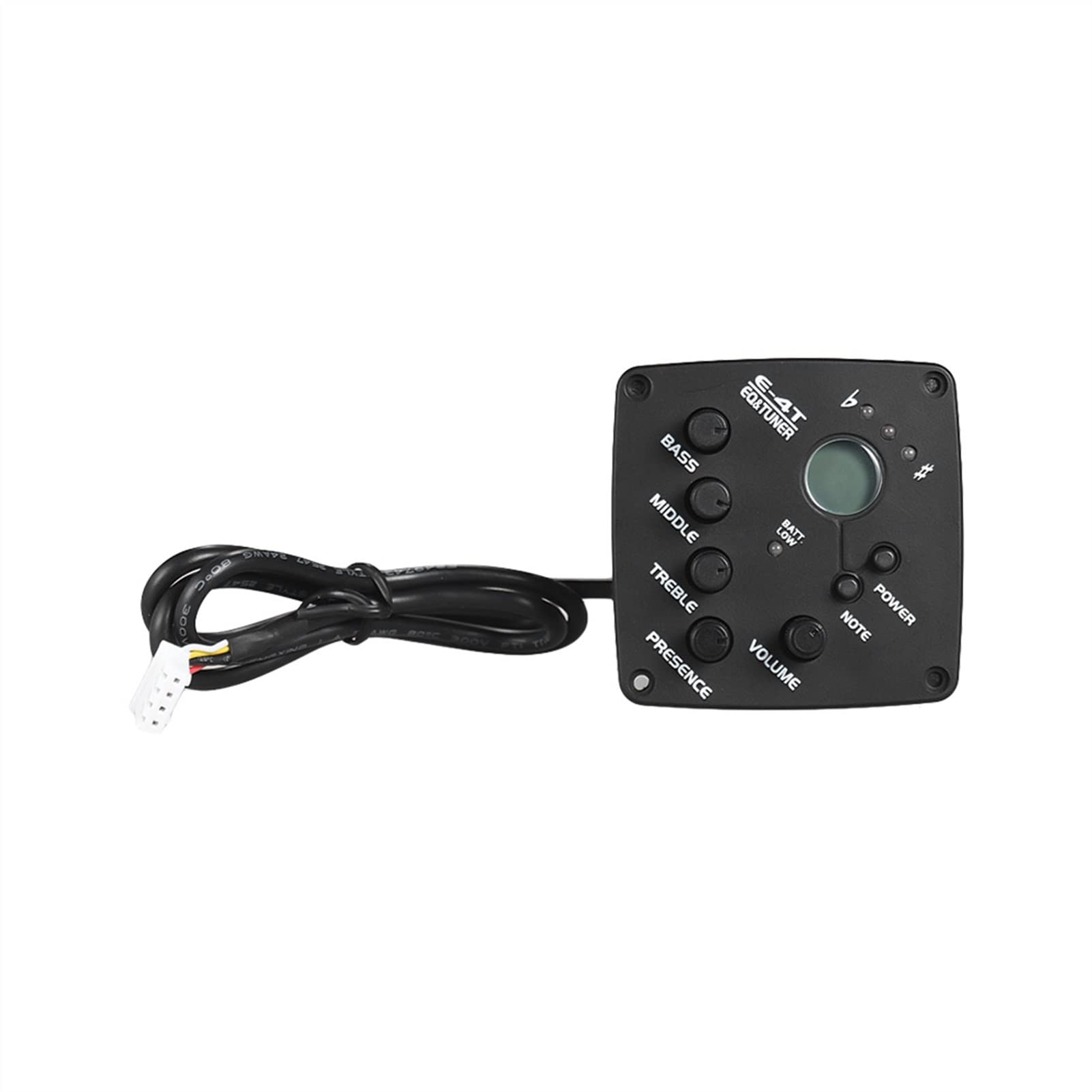 Acoustic Guitar Pickup with 4-Band EQ Equalizer - Piezo Preamp for Tone & Volume Control | Perfect for Live Performances & Studio Recording