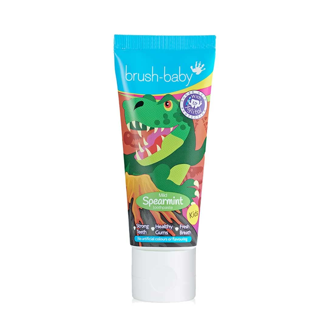 Brush-Baby Mild Spearmint Kids Toothpaste for Gentle Cleaning