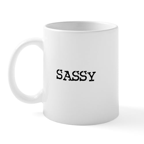 White - Sassy Mug