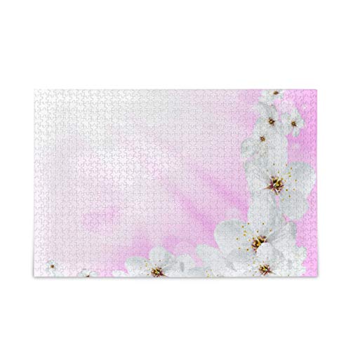 500-Piece Tree Flowers Jigsaw Puzzle for Adults – Challenging Floral Landscape Puzzle for Relaxation & Home Decor (2na0c) | Perfect for Family Game Night, Stress Relief & Wall Art Display