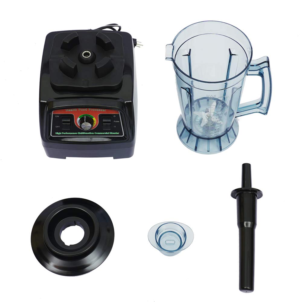 TBVECHI 3.3HP 2800W High-Speed Professional Blender - Commercial & Home Use for Smoothies, Juices, Soups, and Food Mixing - Powerful Fruit Blender for Kitchen, Restaurant, and Smoothie Bar