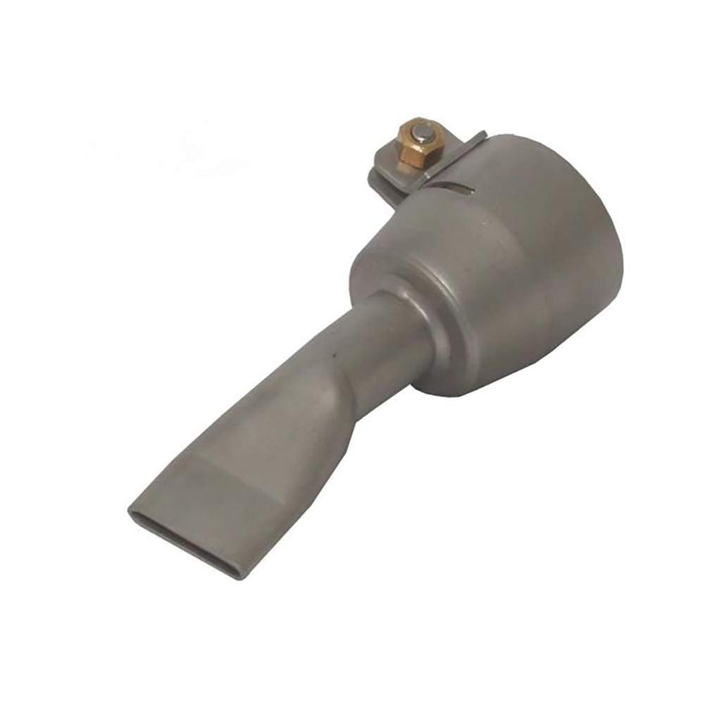Heavy Duty 45mm Silicone Seam Roller with Heat Gun - 40mm Flat Weld Nozzle & 20mm Slot Weld Tip for Triac Plastic Welder | Professional Roofing Repair Tool for PVC, TPO & EPDM Membranes | Perfect for DIY Roofing Projects & Waterproofing Applications