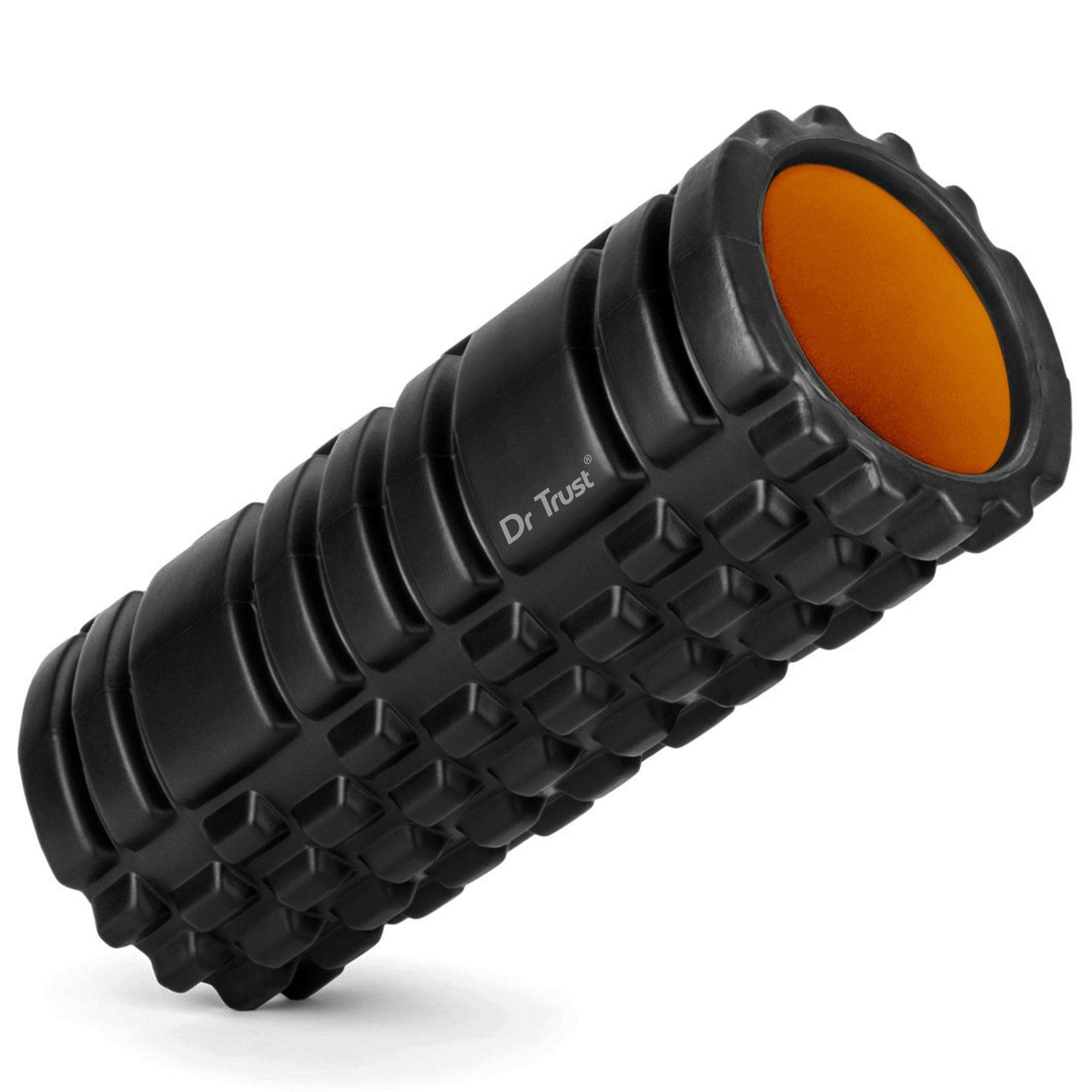 Dr Trust USA Fitness Grid Foam Roller for Muscle Recovery & Deep Tissue Massage - Perfect for Gym, Yoga & Home Workouts