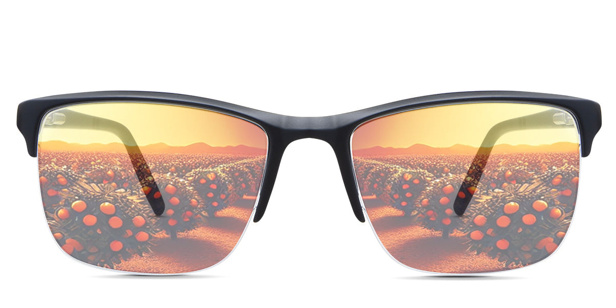 Dillon Men's Prescription Tinted Sunglasses - UV Protection, Polarized Lenses for Driving, Fishing & Outdoor Activities