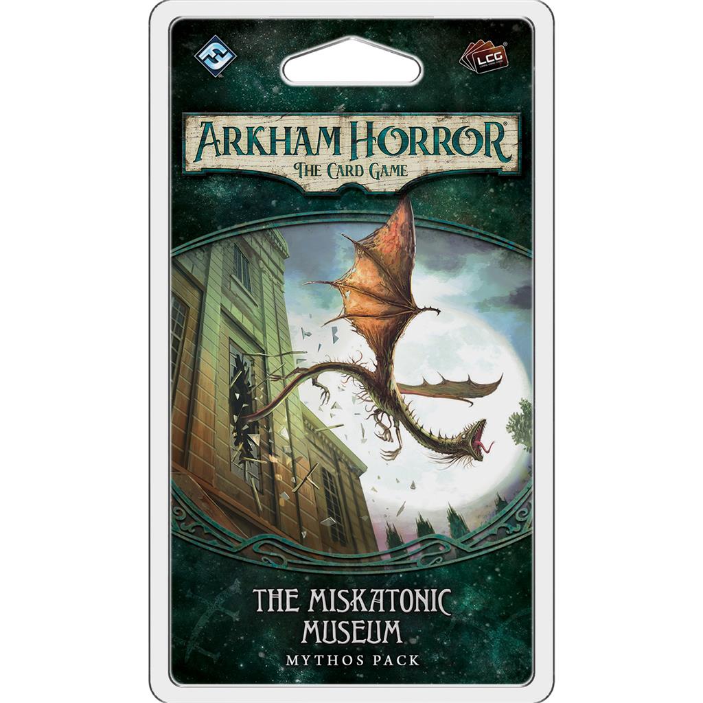 Arkham Horror LCG: The Miskatonic Museum Expansion - Cooperative Horror Card Game for 1-4 Players | Perfect for Game Nights & Lovecraftian Horror Fans