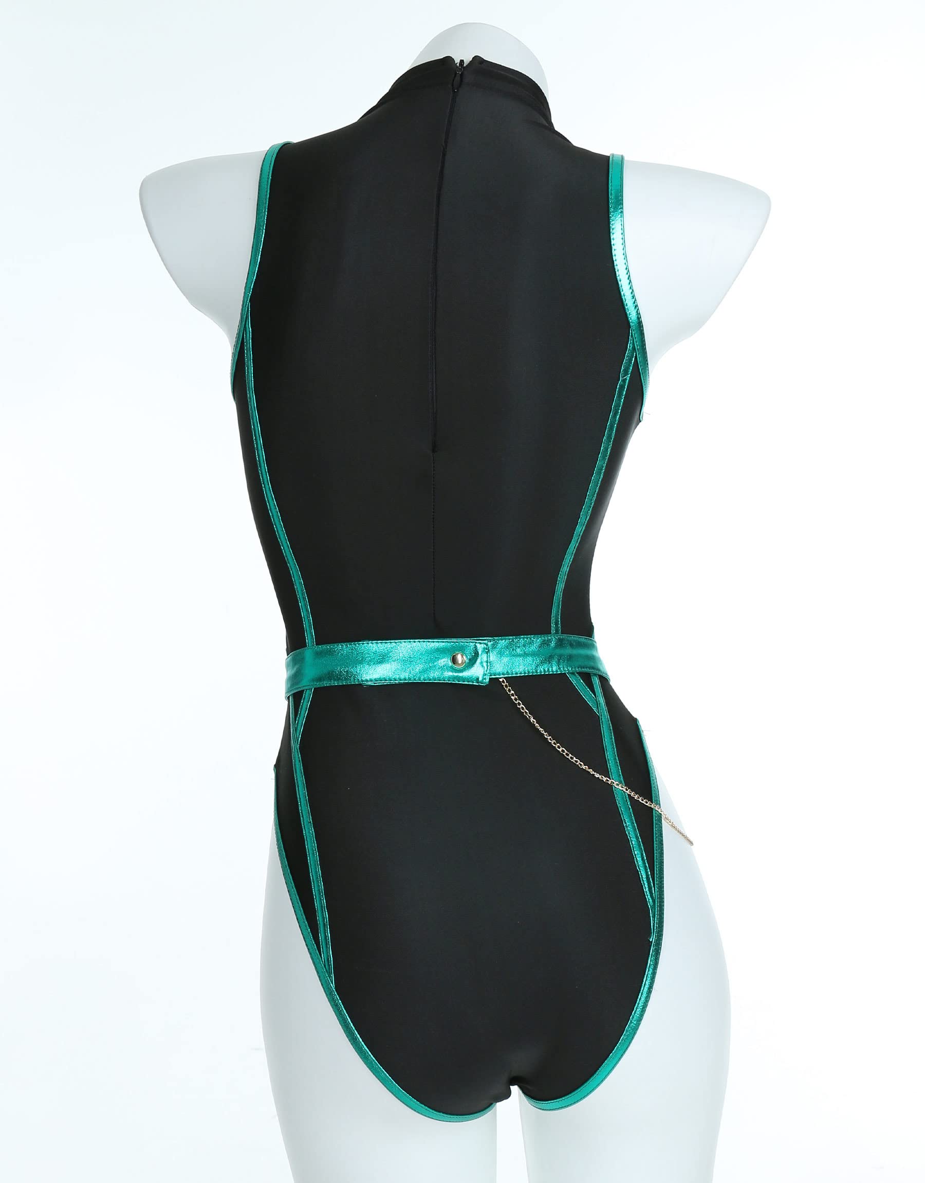 Haikyuu Anime Women's One Piece Swimsuit with Lace-Up Tummy Control & Cover Up - Beachwear for Cosplay, Pool Party, and Summer Vacation