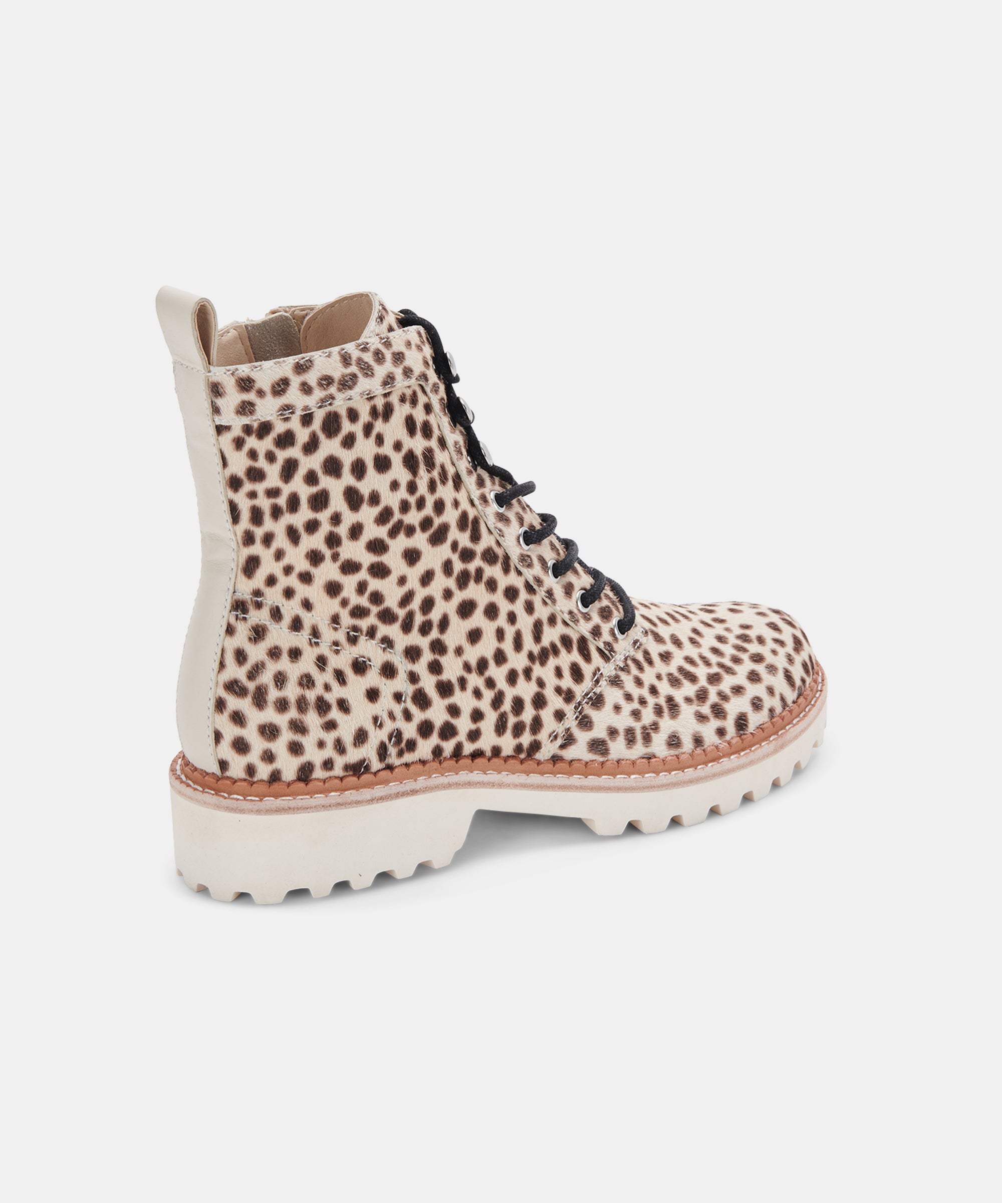 Avena Boots Women's Leopard Print Calf Hair Ankle Boots - Stylish Winter Fashion for Casual Outings & Parties