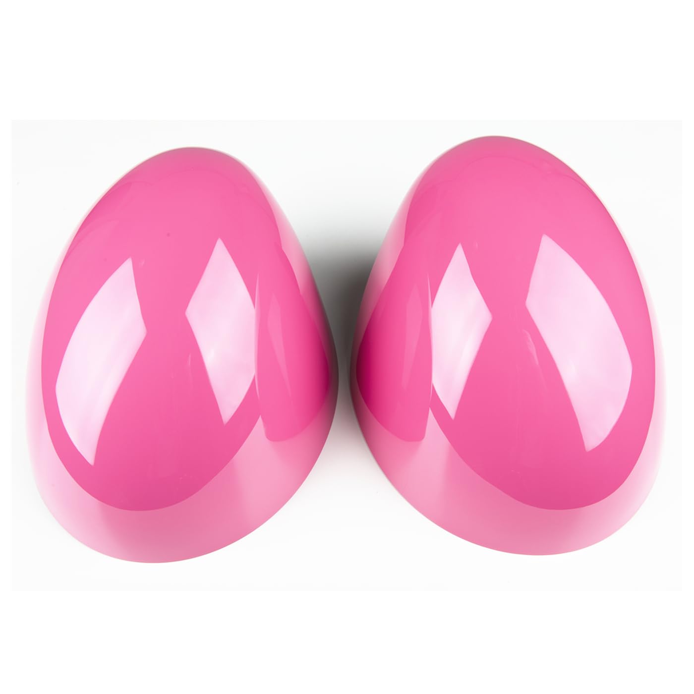 Pink Left Hand Drive Rearview Mirror Cover & Side Wing Mirror Cap for Mini Cooper R50 R53 R52 (DC01 Compatible) - Exterior Mirror Shell Replacement for Enhanced Style & Protection | Perfect for Urban Driving, Car Upgrades & Customization