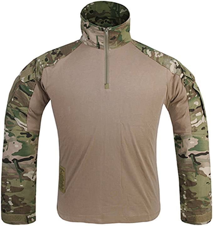 EMERSONGEAR Gen3 Military Uniform - Tactical Airsoft & Paintball Combat BDU Pants & Shirt Set with Knee Pads | Perfect for Outdoor Training, Airsoft Battles & Tactical Missions