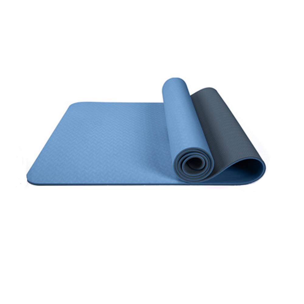 L'ASHER Non-Slip Yoga Mat for Women & Men - Extra Thick Exercise Mat with Carrying Strap for Fitness, Pilates, Home Workouts & Gym Training