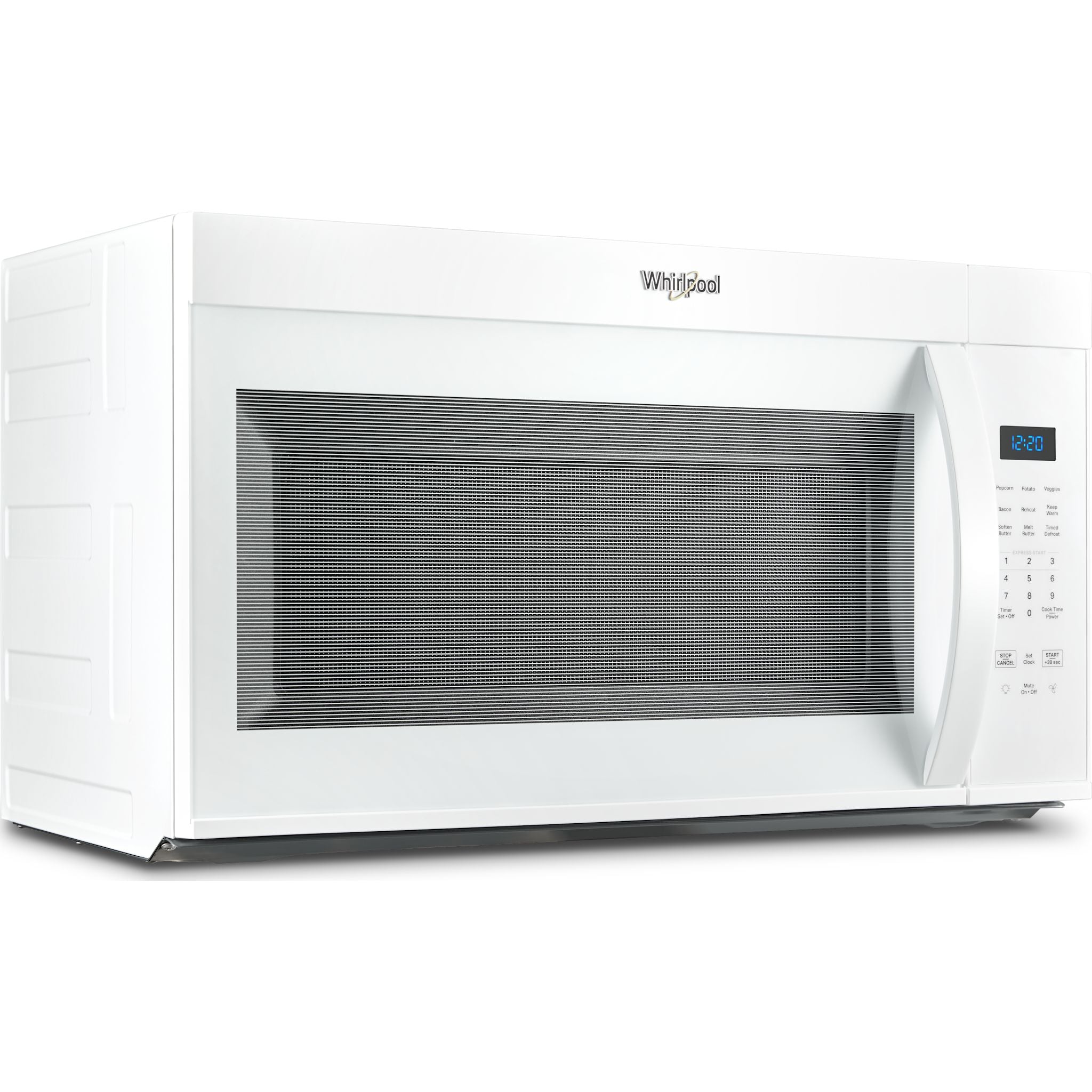 Whirlpool YWMMS3130RW Over the Range Microwave - 30 Inch, White | Built-in Ventilation Hood, Sensor Cooking | Perfect for Kitchens with Limited Counter Space