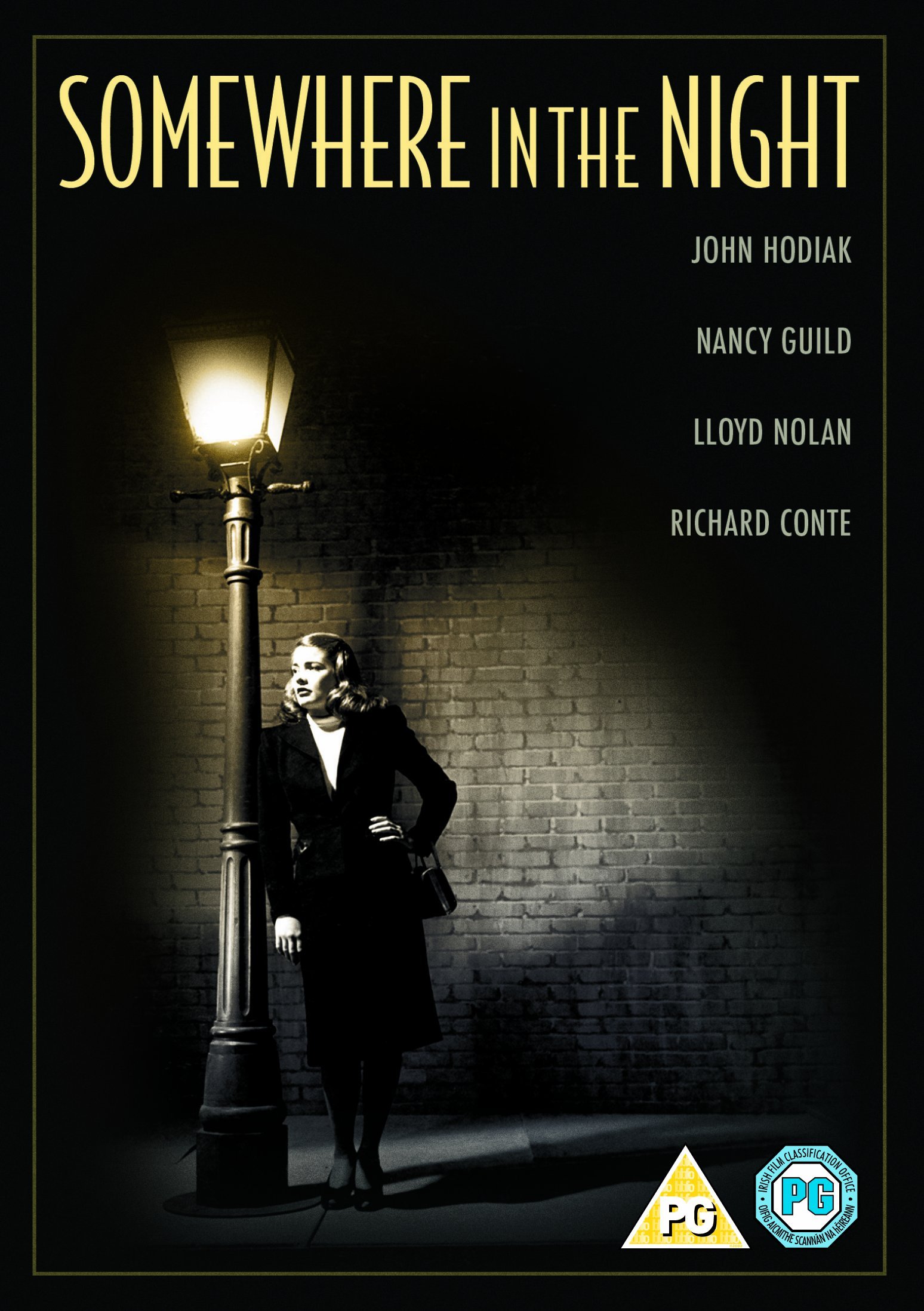 Somewhere in the Night (1946) Classic Film Noir Mystery DVD - Perfect for Movie Collectors & Film Noir Enthusiasts