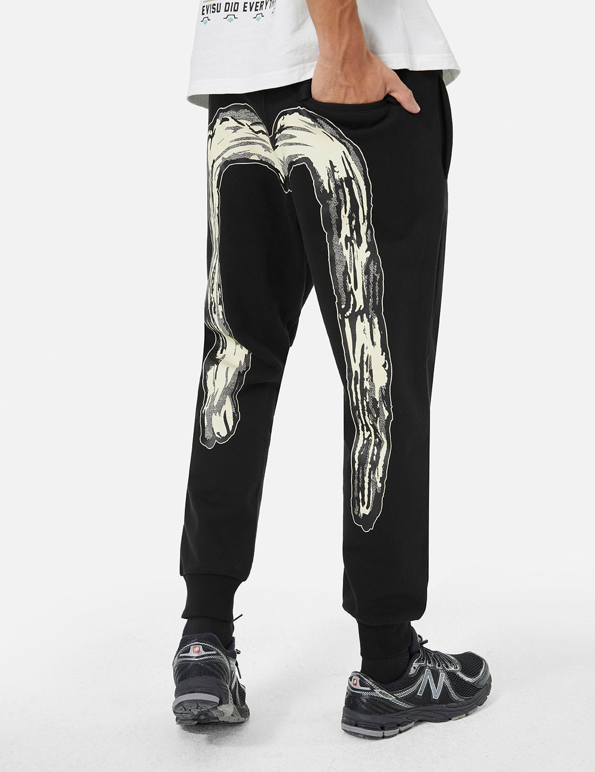 Seagull and Hand-Painted Rooster Print Regular Fit Sweatpants - Comfortable Casual Lounge Pants for Men & Women - Perfect for Home, Gym, and Outdoor Activities
