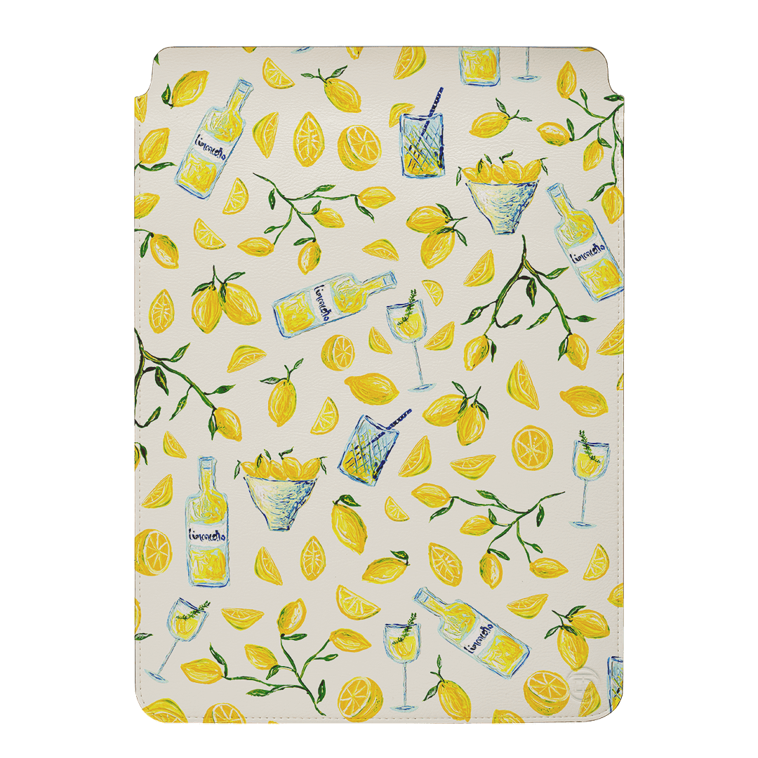 Limone Premium Laptop & iPad Sleeve Case - 13-15 Inch Protective Cover for MacBook, iPad Pro, Air - Waterproof & Shockproof - Perfect for Work, Travel & School