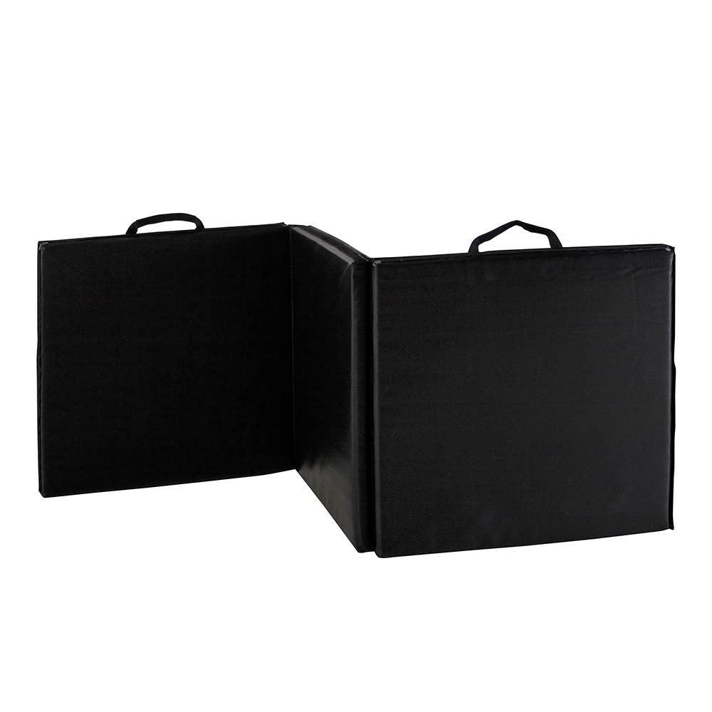 Marcy Classic 2 x 6 Connect A Mat - Interlocking Exercise Mats for Home Gym, Yoga & Workouts - Non-Slip Floor Protection for Fitness, Martial Arts & Play Areas
