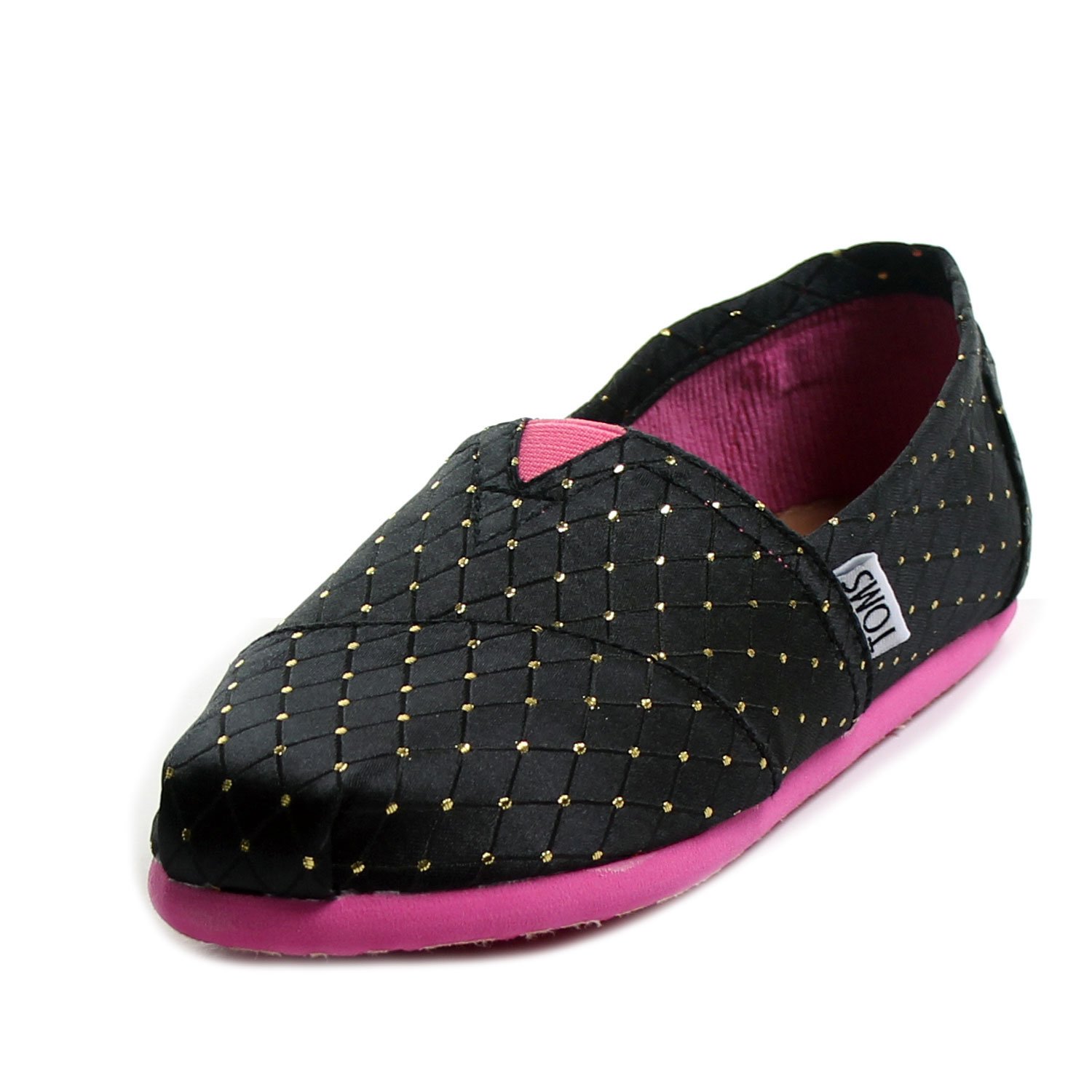 TOMS Kids Canvas Shoes - Black for Preschool Play