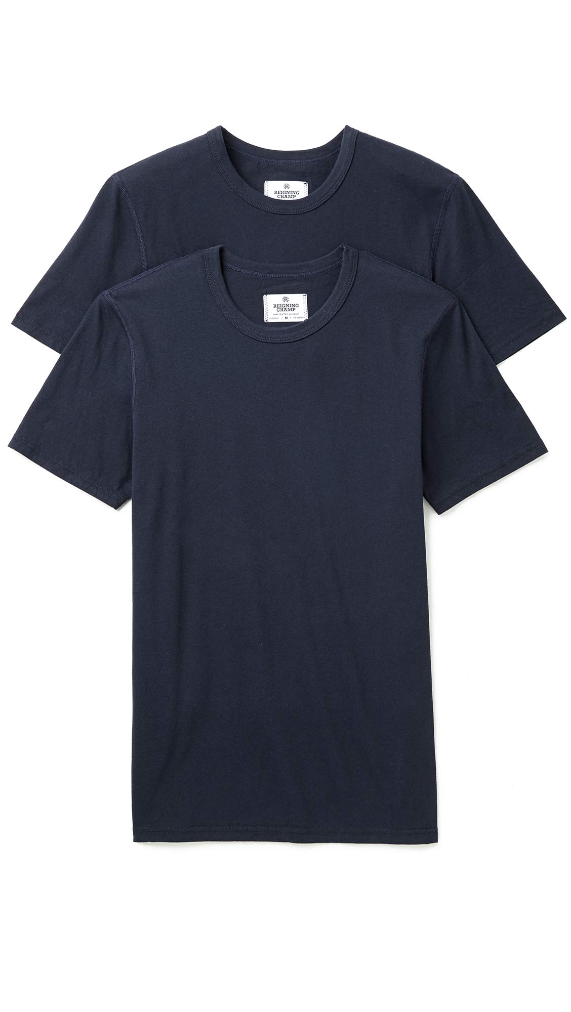 Men's Lightweight Jersey T-Shirts 2 Pack - Soft Breathable Cotton Tees for Casual Wear & Gym Workouts