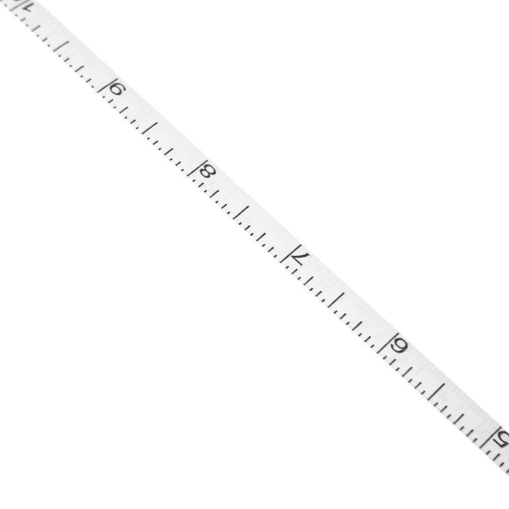 2 Pack Flexible Hanging Telescopic Buckle Fish Tape Measure - Retractable Fishing Ruler for Saltwater & Freshwater Anglers - Perfect for Measuring Catch Size on Boats, Docks & Shorelines