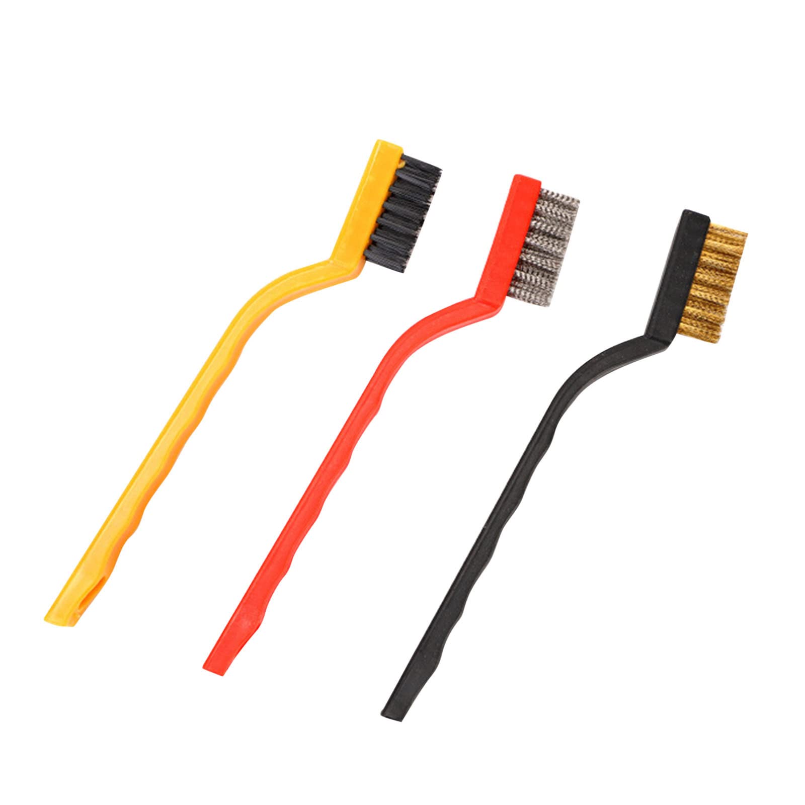 3Pcs Wire Clean Brush Set - Kitchen & Welding Tool for Stove & Machine Cleaning