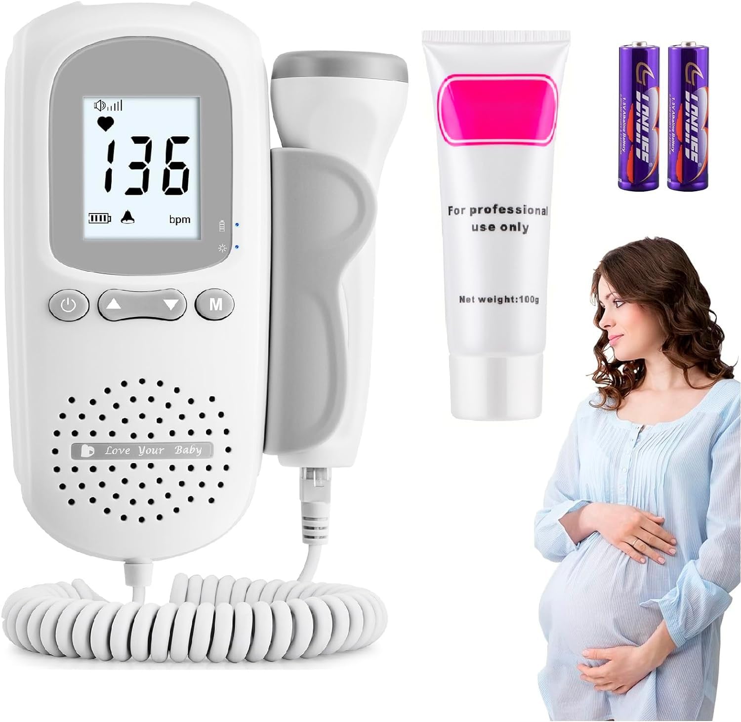 Fetal Doppler Monitor Bags - Waterproof & Durable Carrying Case for Baby Heartbeat Monitor - Perfect for Home Use, Travel & Doctor Visits