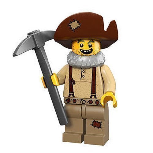 LEGO Minifigure Series 12 Prospector (71007) - Collectible Minifig for LEGO Fans & Builders - Perfect for Display, Gifts & Creative Play