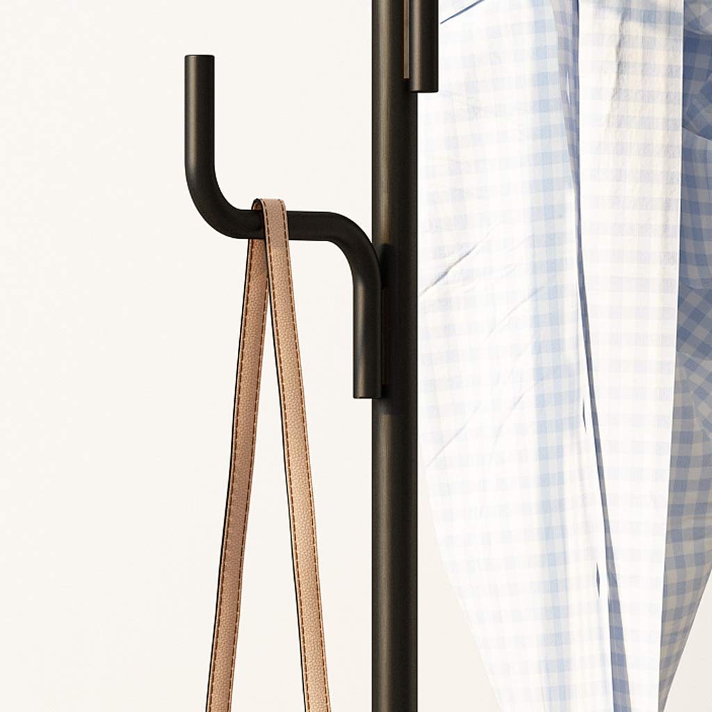 Modern Iron Coat Rack Tree - Gold Entryway Coat Stand with Hooks for Hallway, Bedroom & Mudroom | Space-Saving Hanging Organizer for Jackets, Hats, Scarves & Bags | Durable & Stylish Home Decor