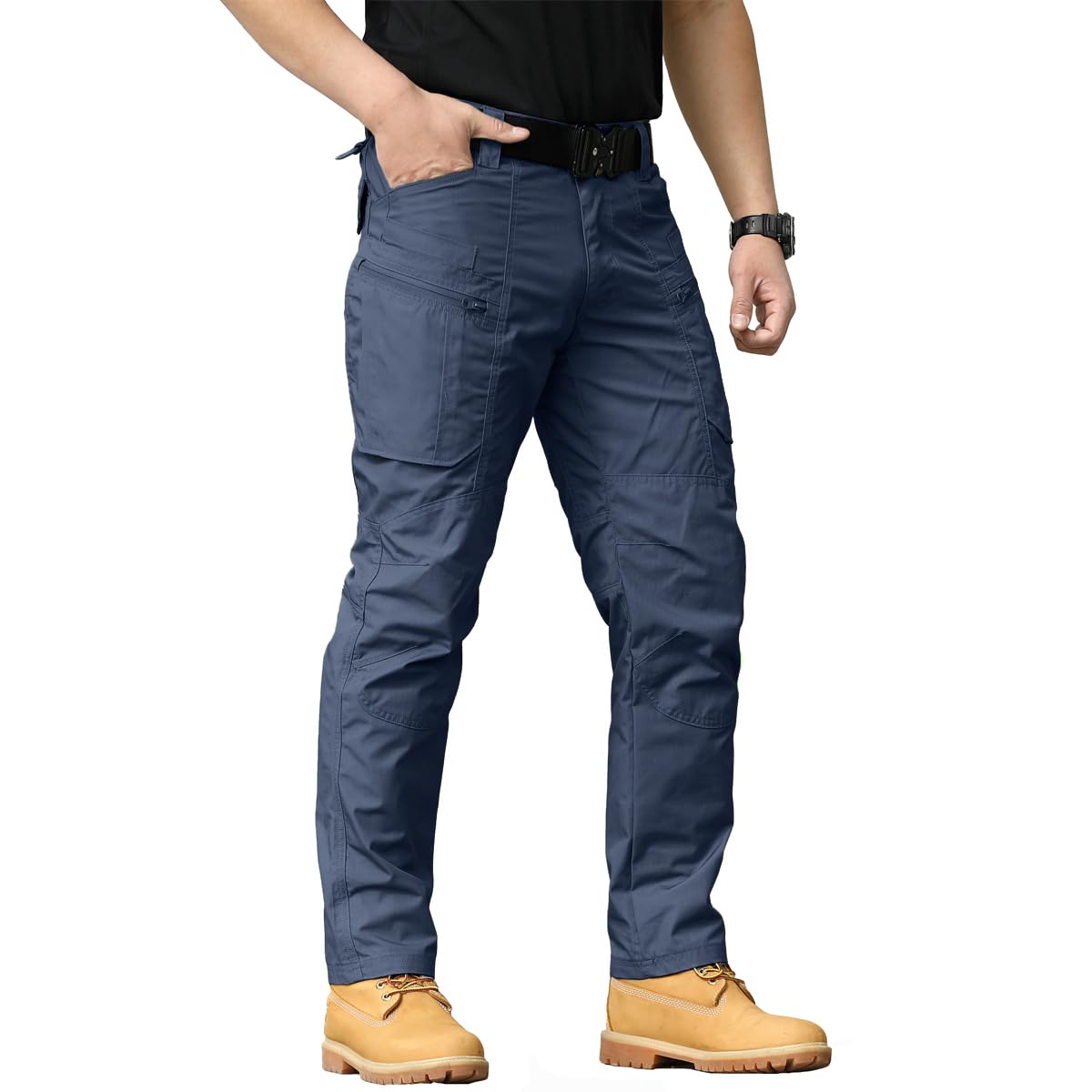 NAVEKULL Men's Tactical Hiking Pants - Lightweight Ripstop Military Cargo Pants for Outdoor Work & Combat | Perfect for Hiking, Camping & Adventure Activities