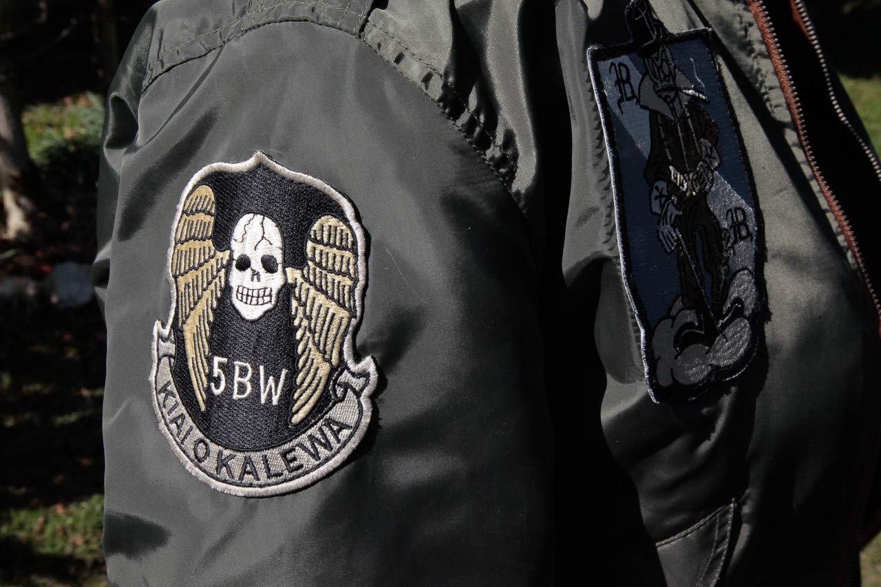 USAF L-2 Blackbird Nylon Bomber Jacket - MA-1 Flight Jacket for Men | Military Style Outerwear for Casual Wear & Aviation Enthusiasts