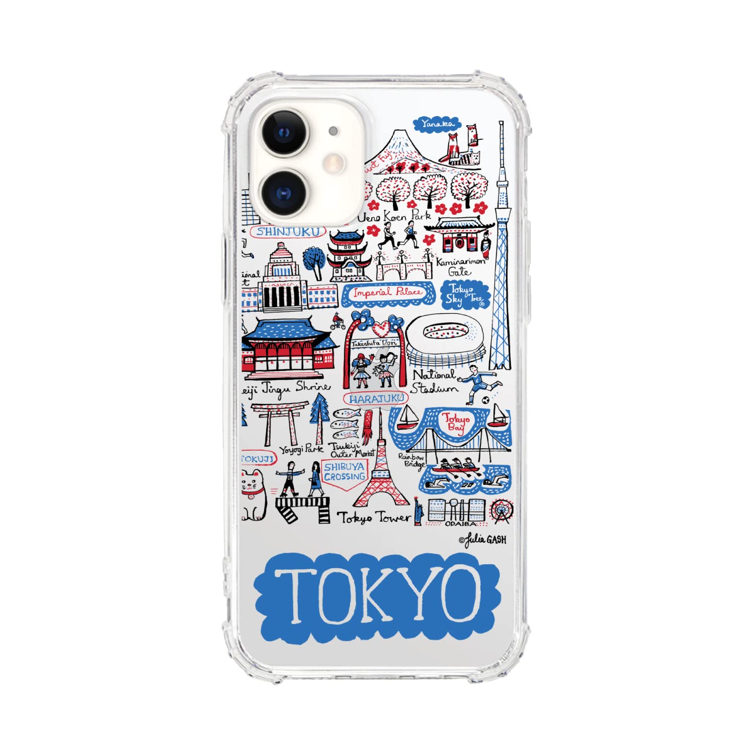 OTM Essentials Tokyo Cityscape Travel Phone Case - Durable Protective Cover for iPhone & Samsung - Perfect for Urban Exploration & Travel Photography