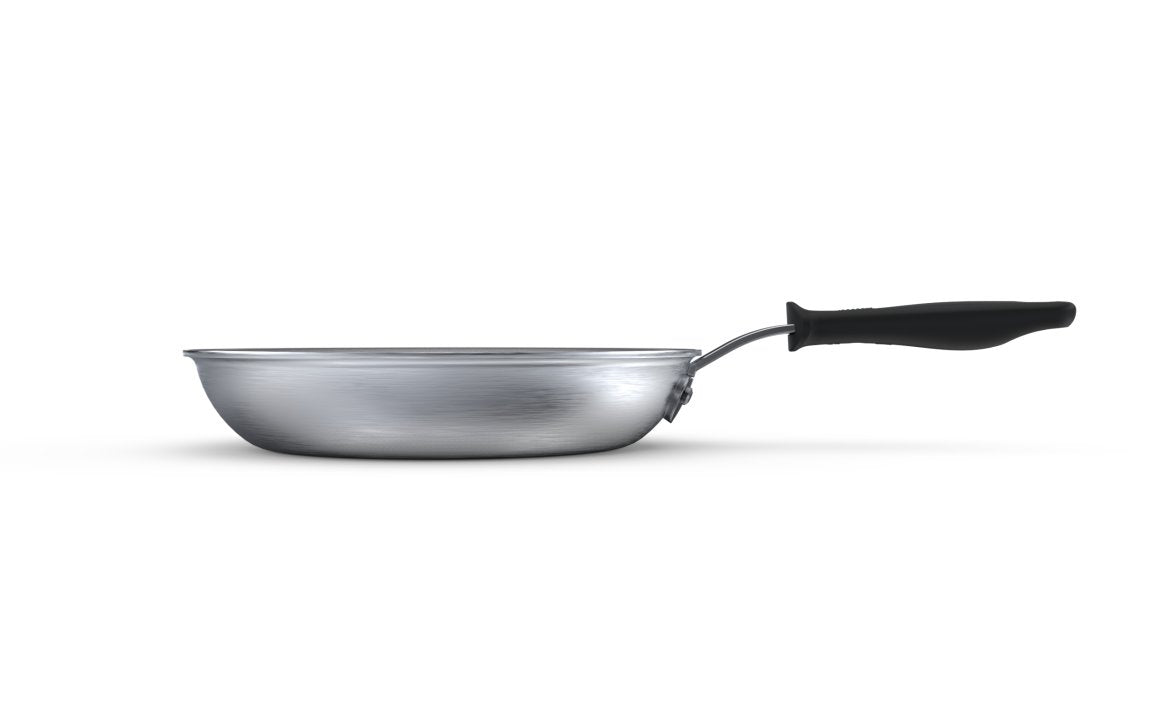 Vollrath Wear Ever 8-Inch Nonstick Fry Pan with Black Silicone Handle - Aluminum Cookware for Professional & Home Kitchen - Perfect for Sautéing, Frying & Cooking Eggs