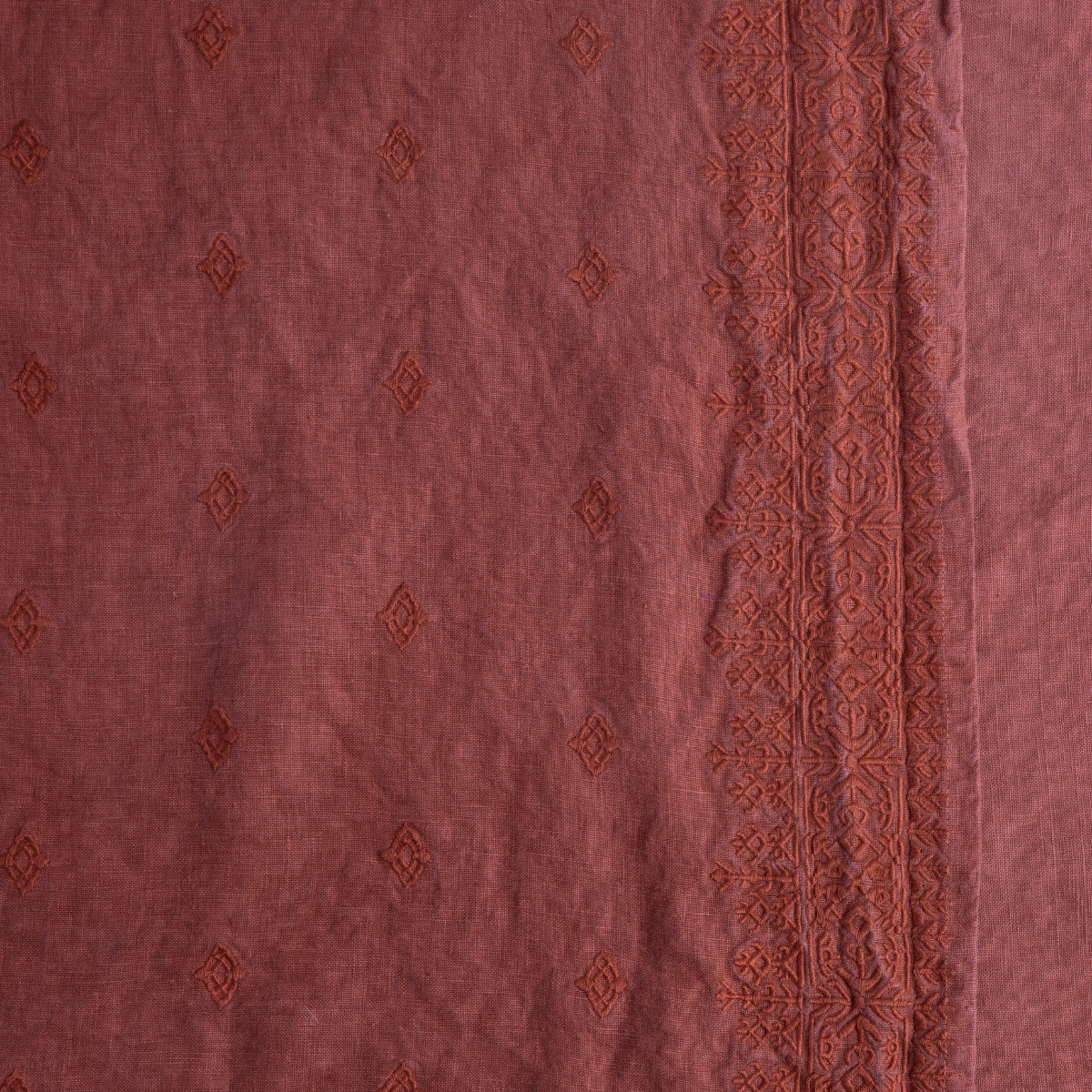 Ines Yardage with Vertical Bands - Premium Fabric for Dresses, Curtains & Home Decor | Soft & Durable Material for Sewing Projects & DIY Crafts