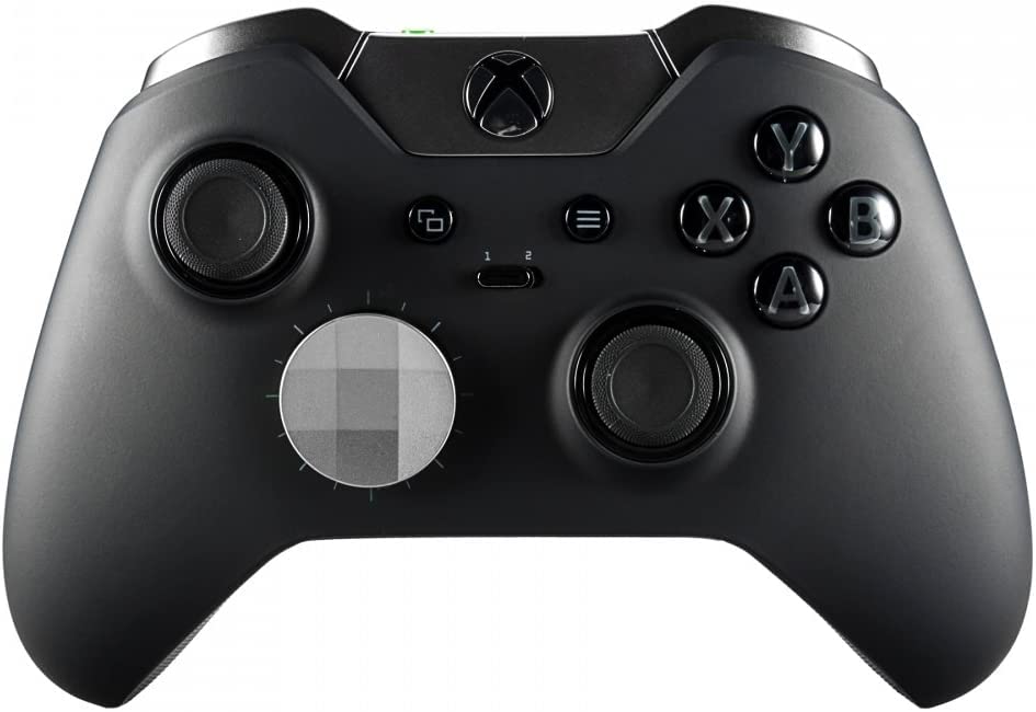 HYY 2-Pack Metal D-Pad Set for Xbox Elite 2 Controller - Standard & Faceted D-Pad (Cross + Concave) - Premium Replacement Parts for Enhanced Gaming Performance - Perfect for FPS, Racing & Fighting Games