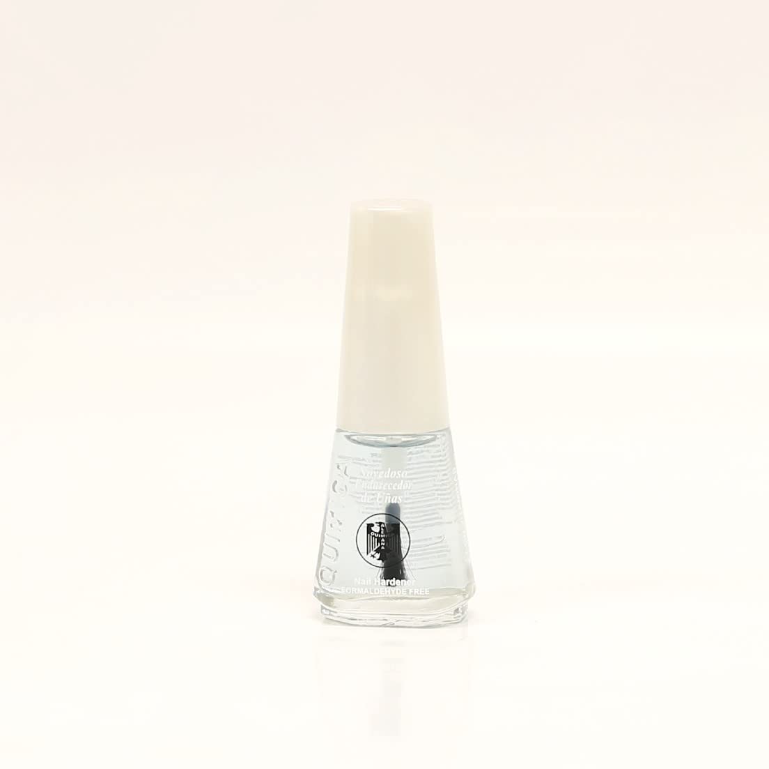 Qumimca Alemana Formaldehyde-Free Nail Hardener with Vitamins - 0.47 fl oz Nail Strengthener & Protective Barrier to Prevent Chipping, Peeling & Splitting - Ideal for Weak, Brittle Nails & Professional Nail Care