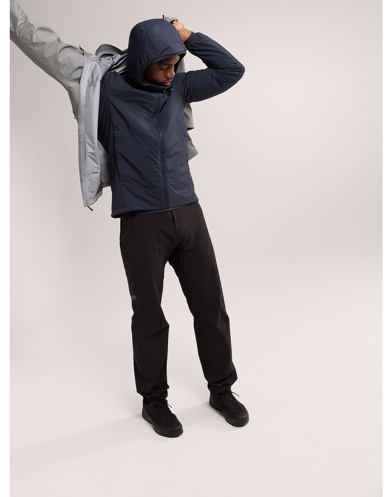Atom Hoody for Men - Lightweight & Comfortable Pullover Hoodie - Perfect for Outdoor Activities, Gym & Casual Wear