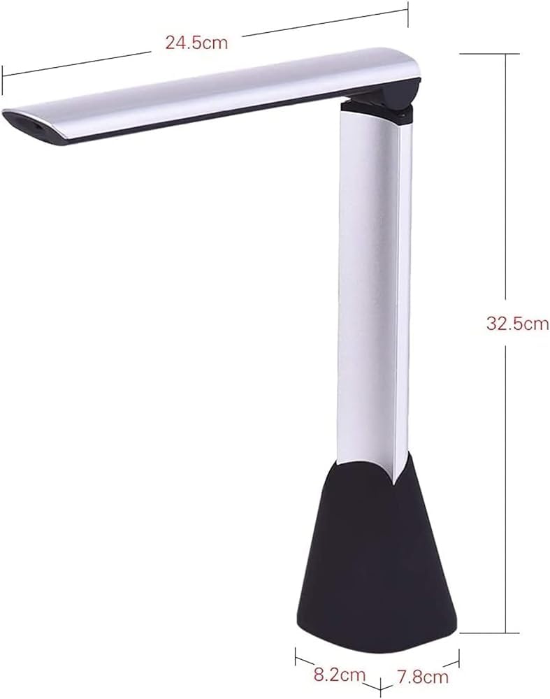 5MP HD A4 Document Scanner - 1 Second High-Speed Scanning with OCR Text Recognition - Portable Book & Receipt Scanner for Office, School & Home Use