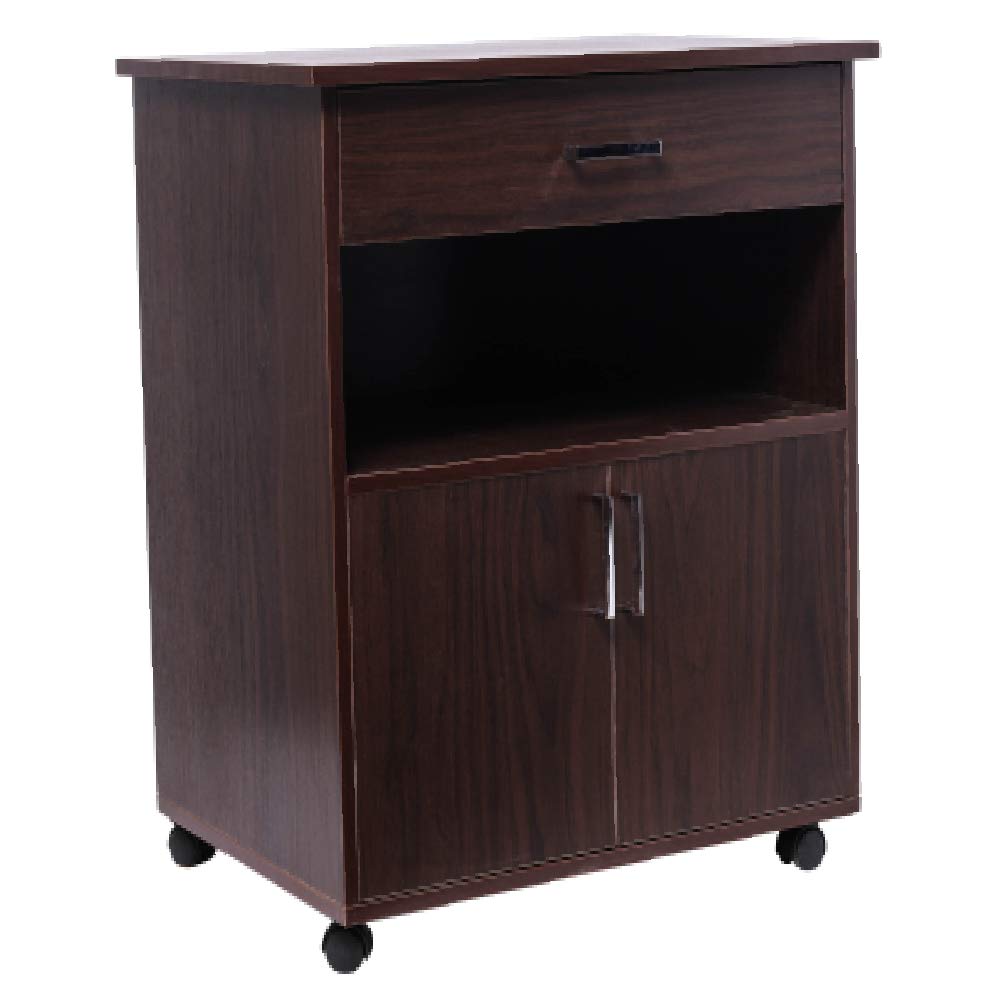 Wooden File Cabinet with Drawers & Shelves - 2-Tier Storage Organizer for Home Office, Bedroom, Living Room | Perfect for Document Storage, Office Supplies & Home Organization