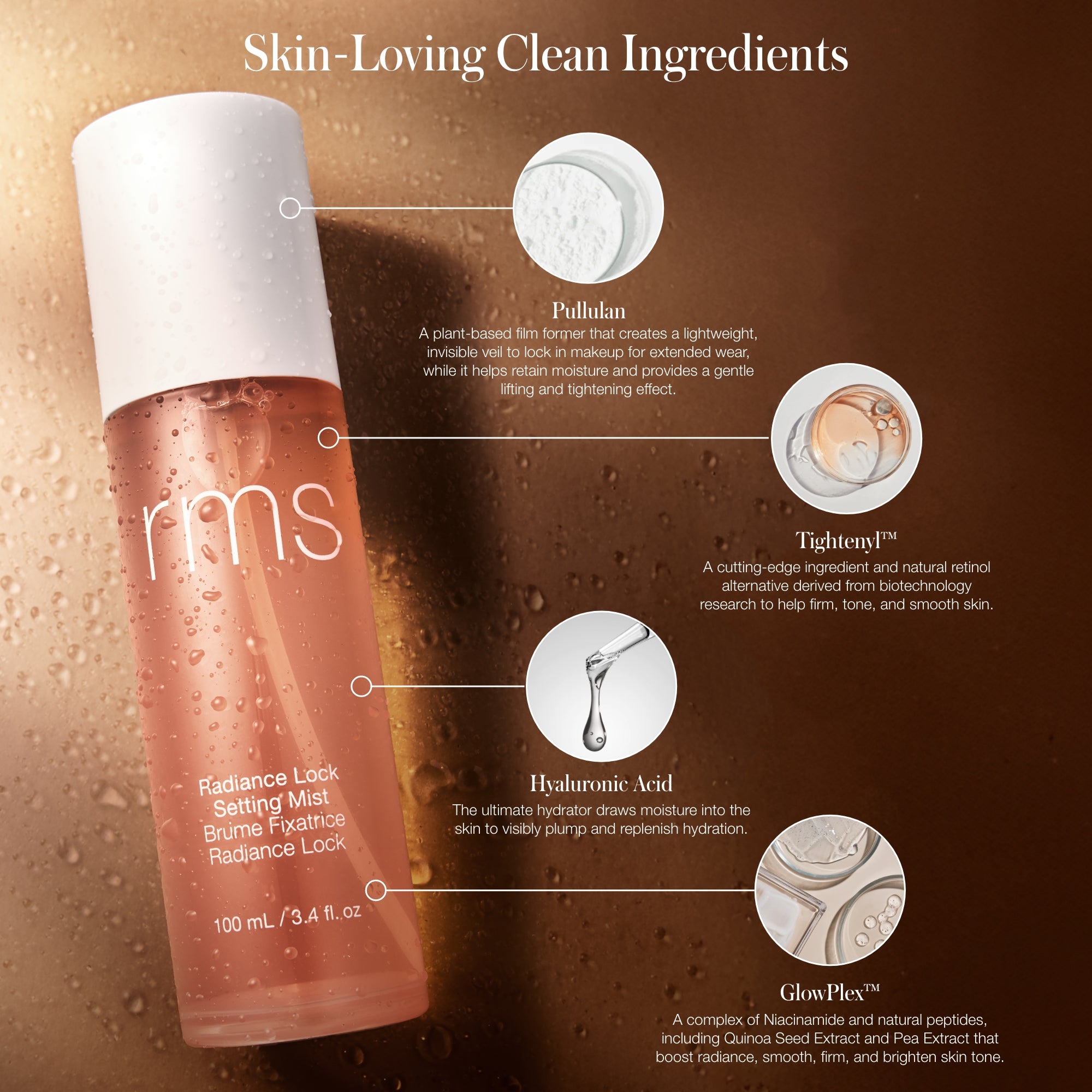 Radiance Lock Setting Mist - Long-Lasting Makeup Setting Spray for a Flawless Finish | Perfect for Daily Use, Weddings & Special Events