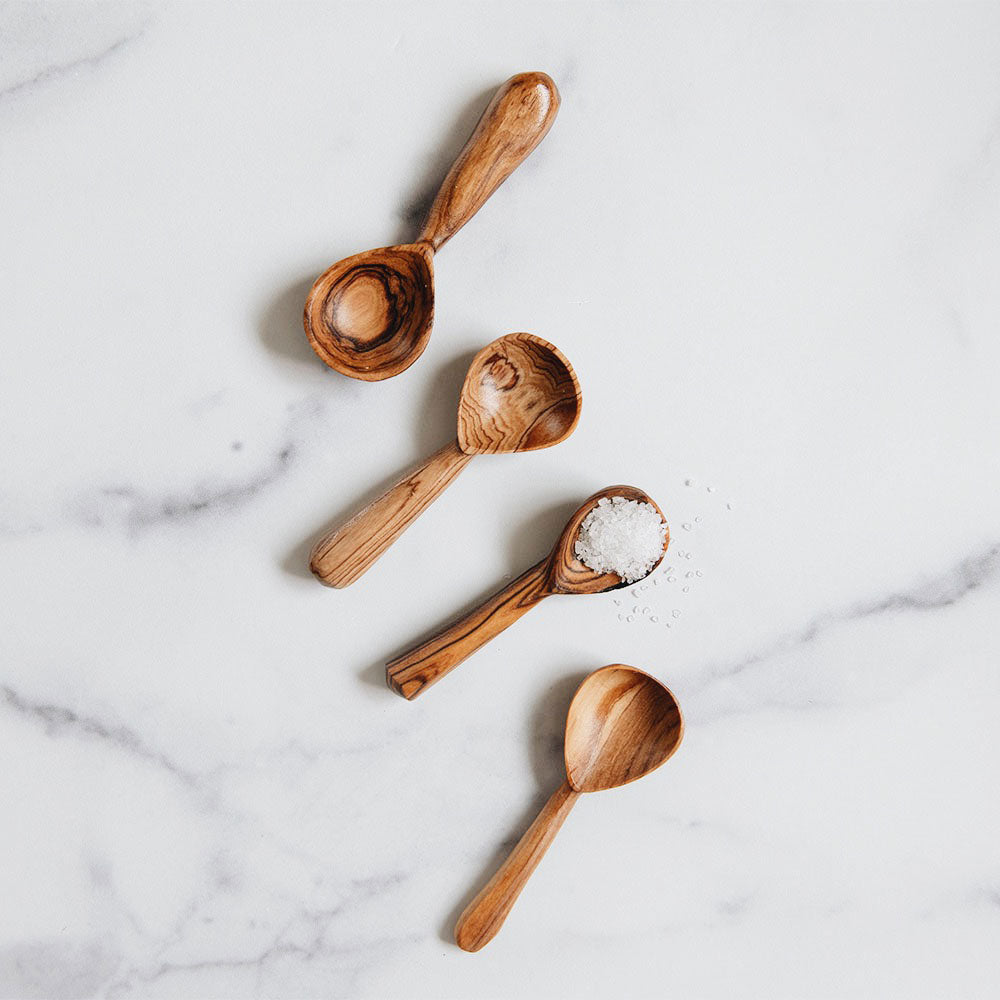 Mini Spice Spoon Set - Stainless Steel Measuring Spoons for Cooking, Baking & Coffee - Perfect for Measuring Spices, Herbs, Tea & Powder Ingredients in Kitchen & Home Bar