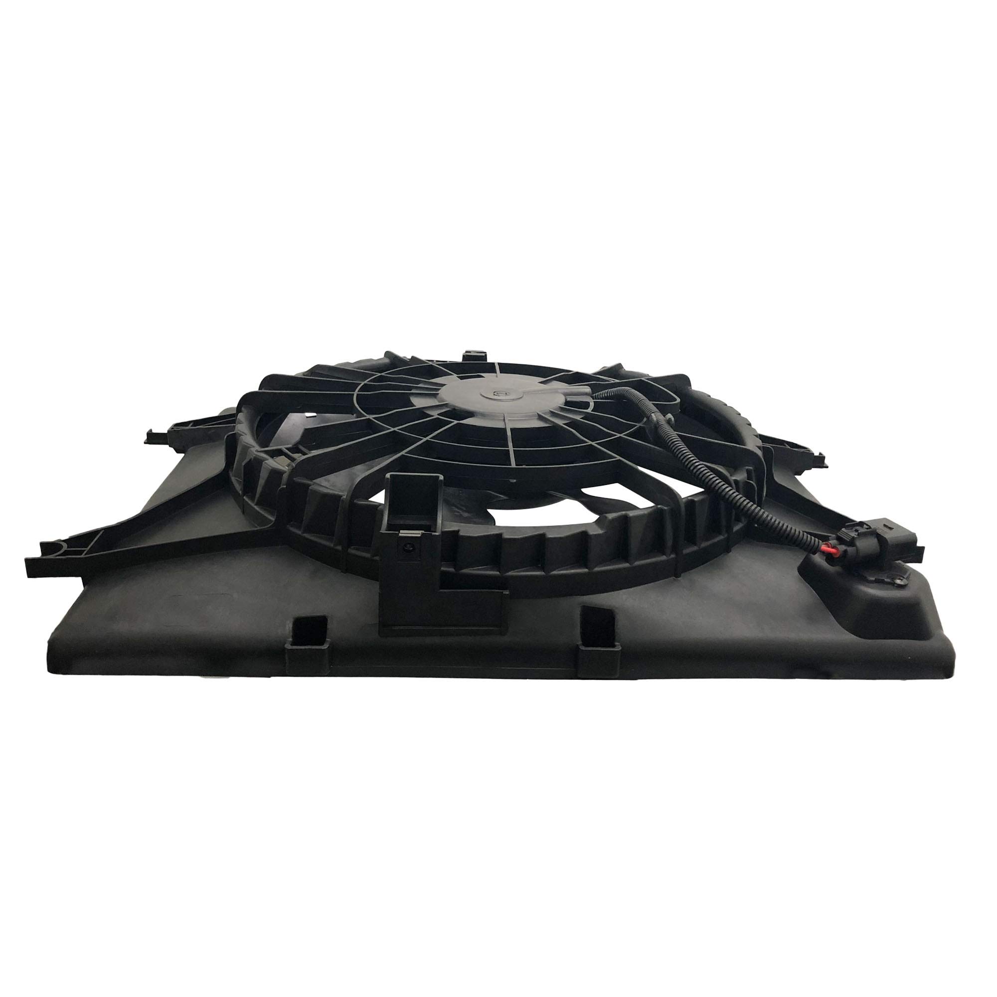 BOXI Engine Cooling Fan Assembly Compatible with Hyundai Sonata 2011-2012 2.4L & Kia Optima 2011-2014 2.4L - Replaces OEM 253803Q170 253803R170 - Perfect for Overheating Prevention & Engine Cooling System Repair