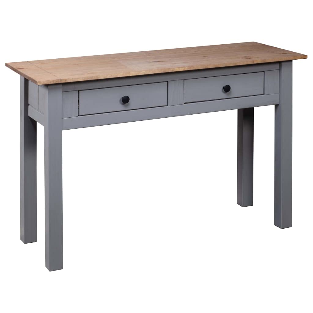 Modern Wooden Writing Computer Desk with 2 Storage Drawers - 43.3