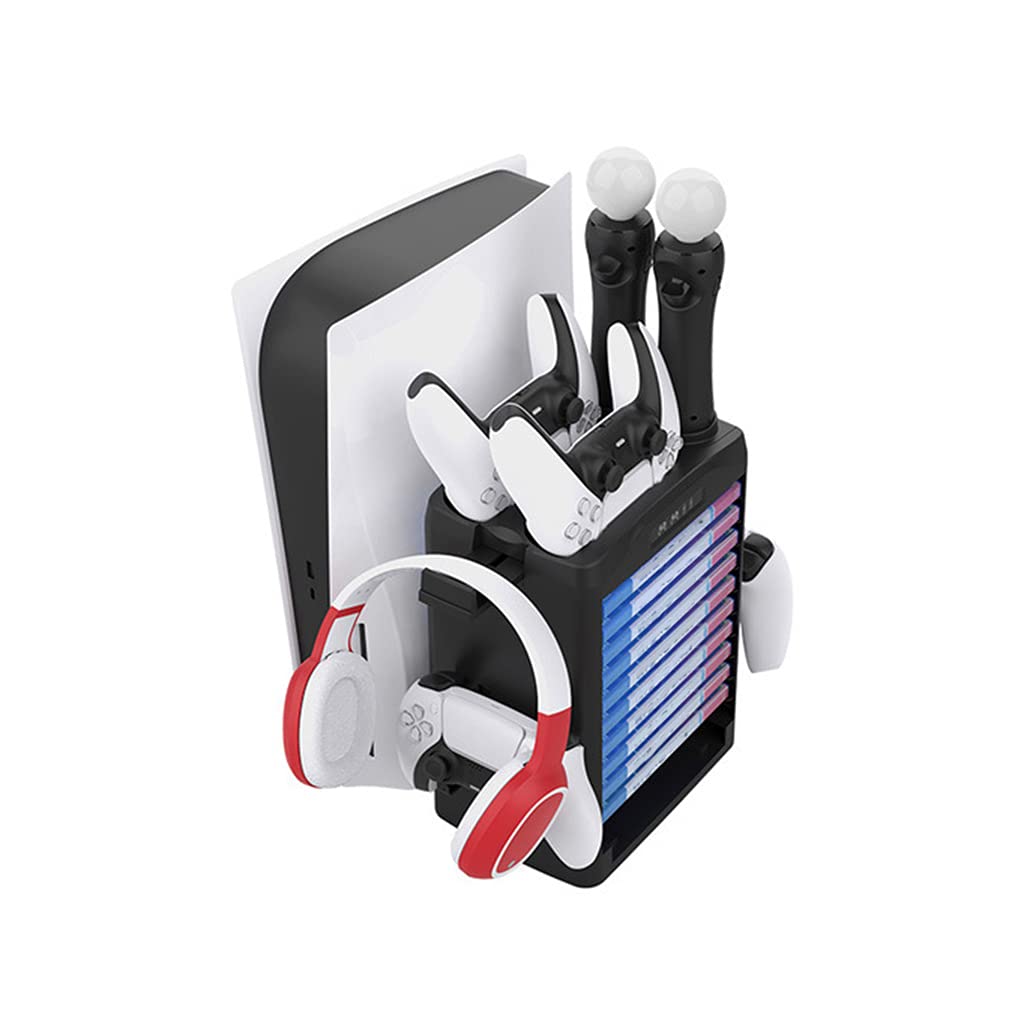 Multifunctional Game Storage Rack for Switch, Headphones & Gamepads - Organize Gaming Gear